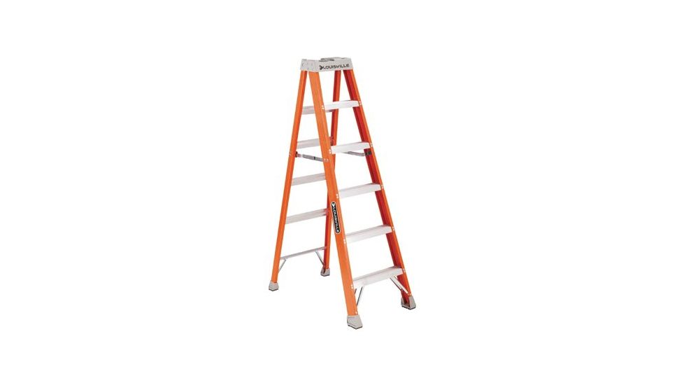 Louisville Ladder 6ft Fibrglass Advnt Stepladder 443-FS1506, Unit EA