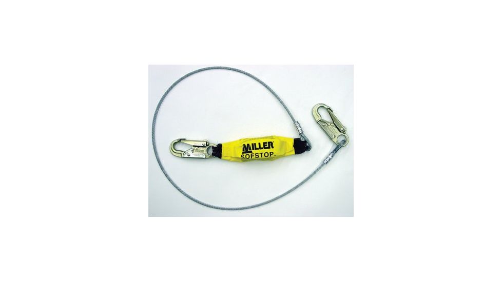 Sperian 6ft Steel Lanyard W/shock-abso 5011144516, Unit EA