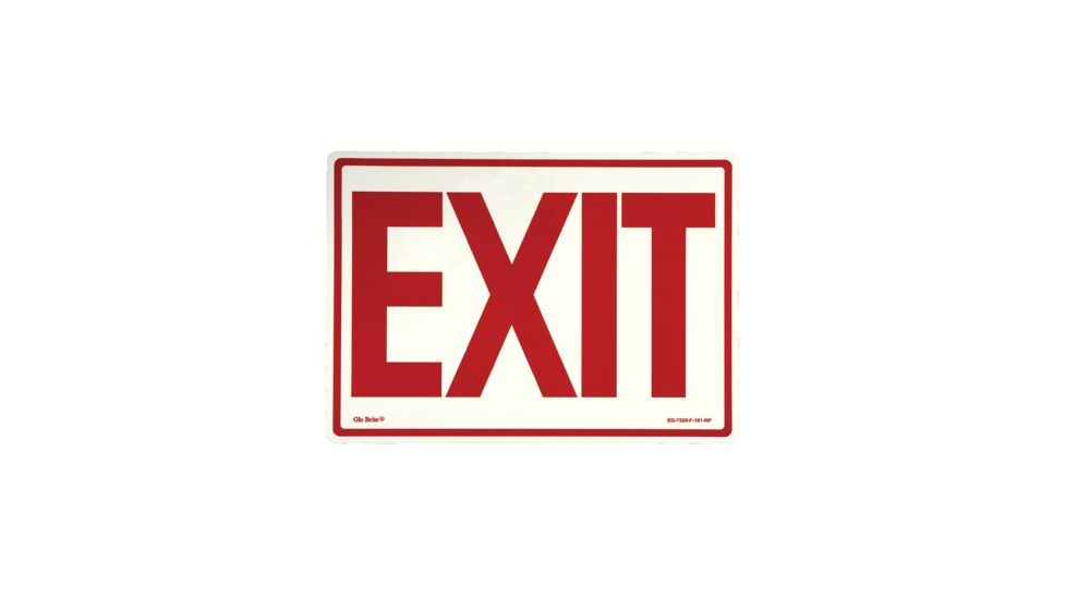 Jessup Peel And Stick Eg Sign Glow Ba 5011131534, Unit EA