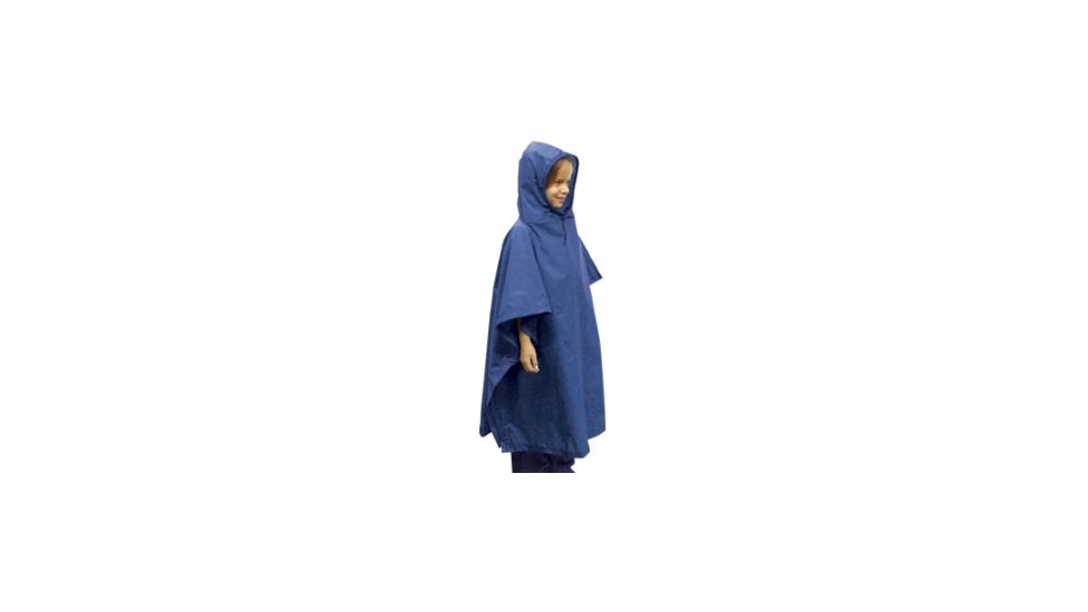 Outdoor Products Child Multi-Purpose Poncho, Polyurethane, Nylon, 37X67, Blue 571OPDSKYOP