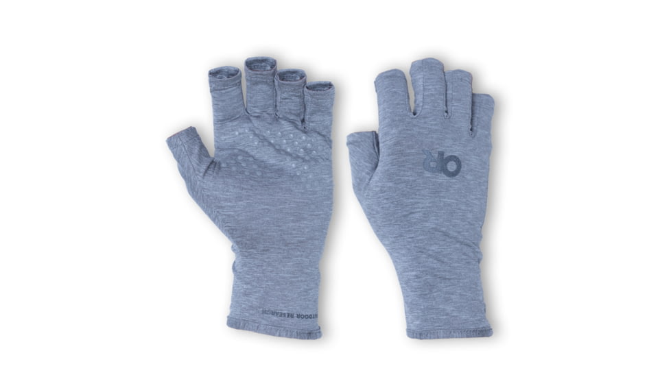 Outdoor Research ActiveIce Sun Gloves, Grey Heather, Medium, 2801281050007