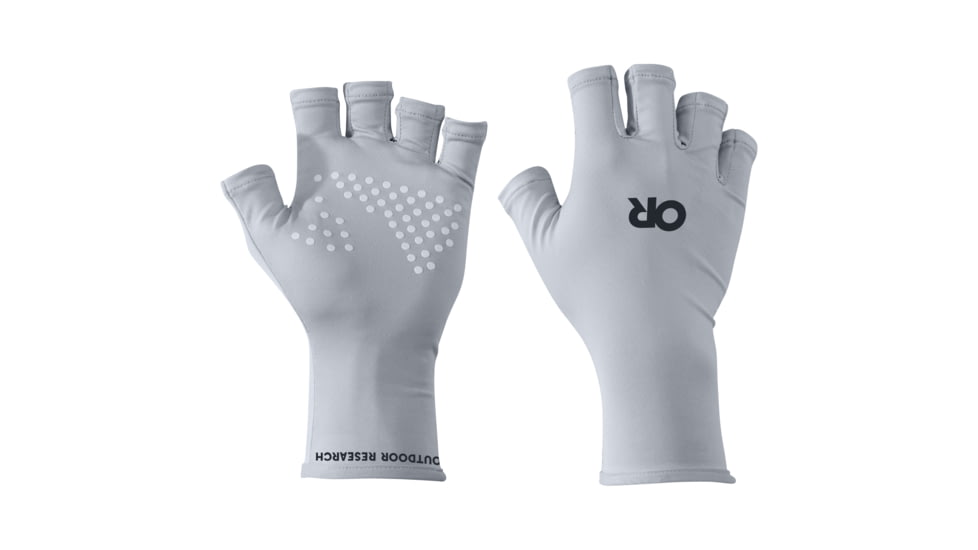 Outdoor Research ActiveIce Sun Gloves, Titanium Grey, Large, 2801282194008