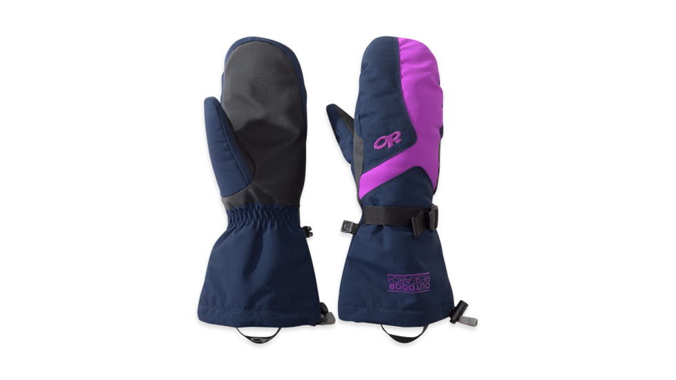 Outdoor Research Adrenaline Mitts - Women's-Small-Night/Ultraviolet