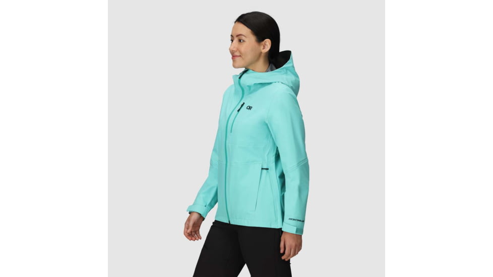 Outdoor Research Aspire 3L Jacket - Womens, Maldives, Extra Large, 3221072856009