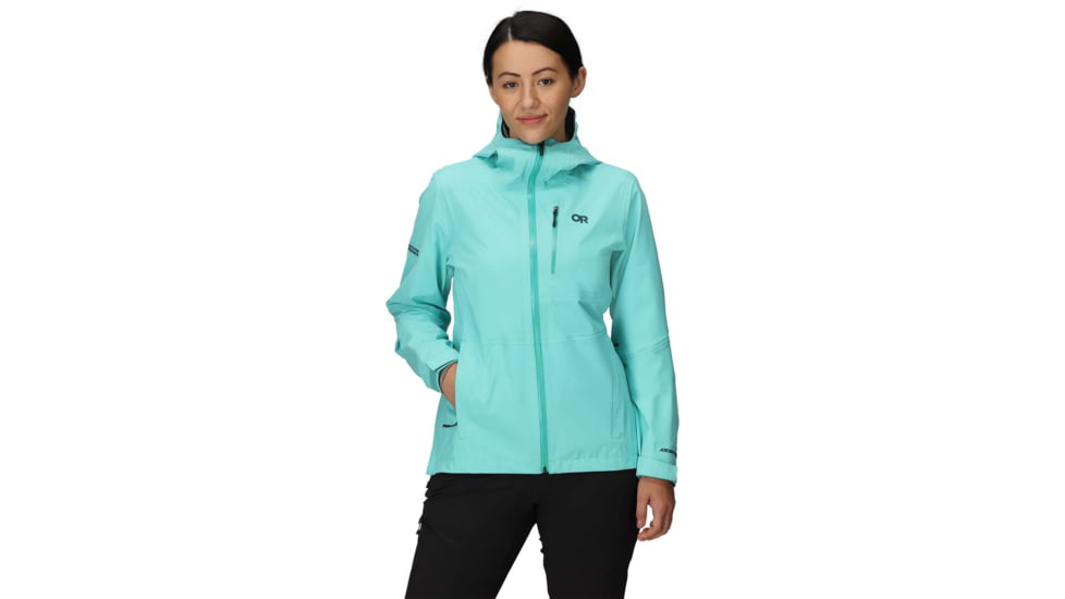 Outdoor Research Aspire 3L Jacket - Womens, Maldives, Extra Large, 3221072856009