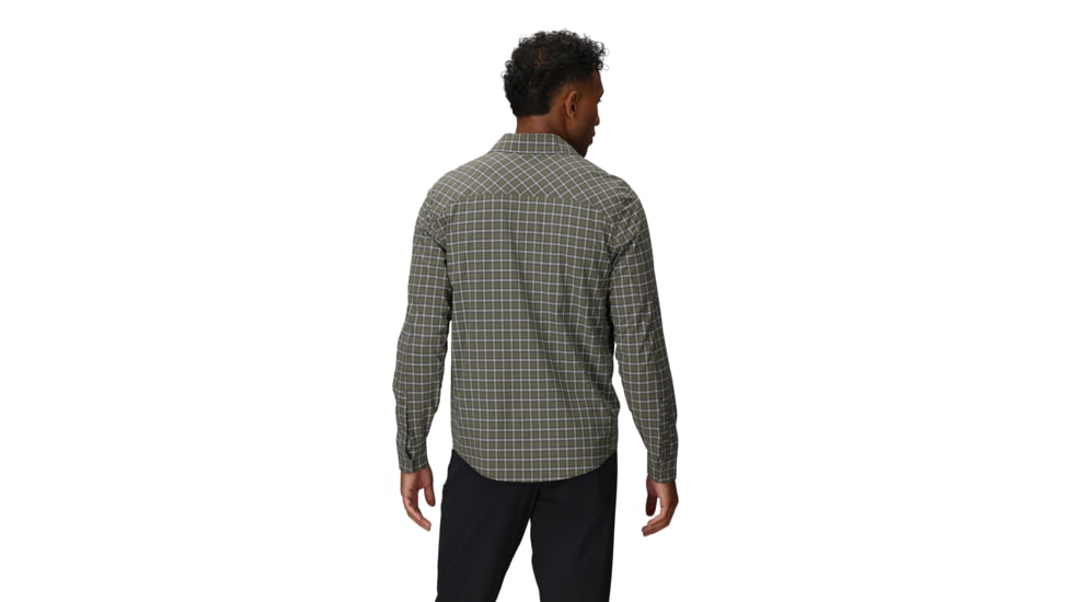 Outdoor Research Astroman Long Sleeve Sun Shirt - Mens, Ranger Green Plaid, 2XL, 2822792823010