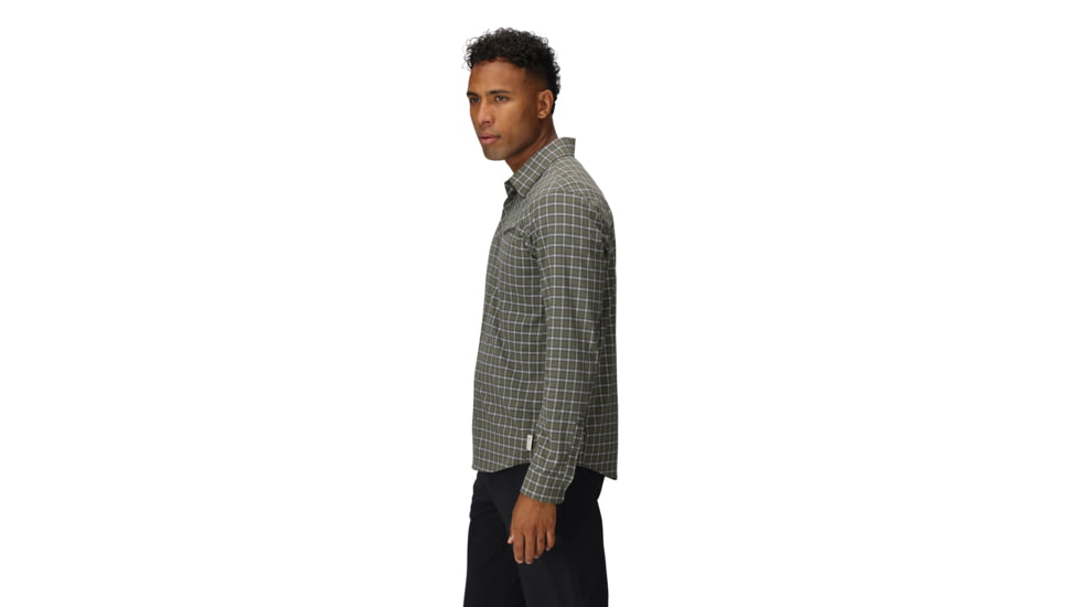 Outdoor Research Astroman Long Sleeve Sun Shirt - Mens, Ranger Green Plaid, 2XL, 2822792823010