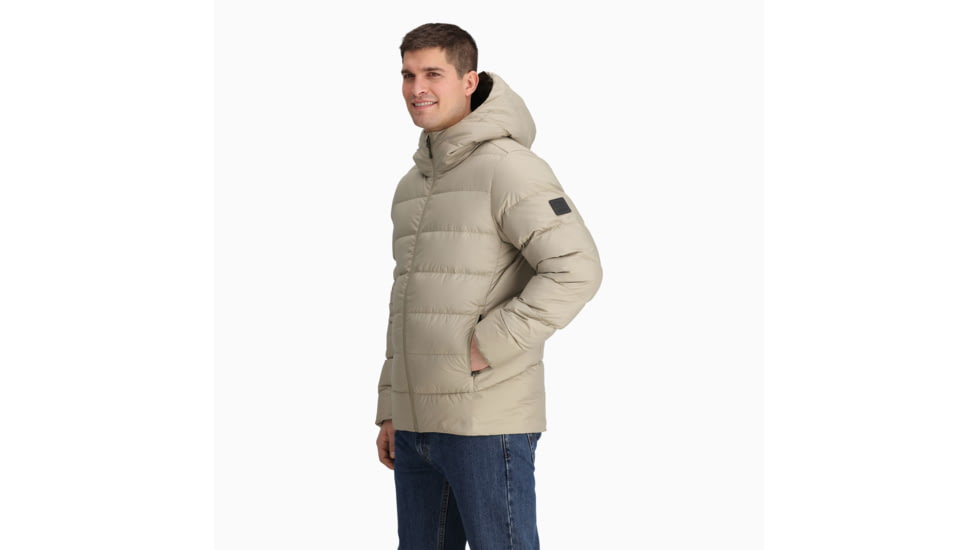 Outdoor Research Coldfront Down Hoodie - Mens, Pro Khaki, Small, 2831882291006