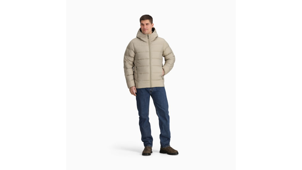 Outdoor Research Coldfront Down Hoodie - Mens, Pro Khaki, Small, 2831882291006