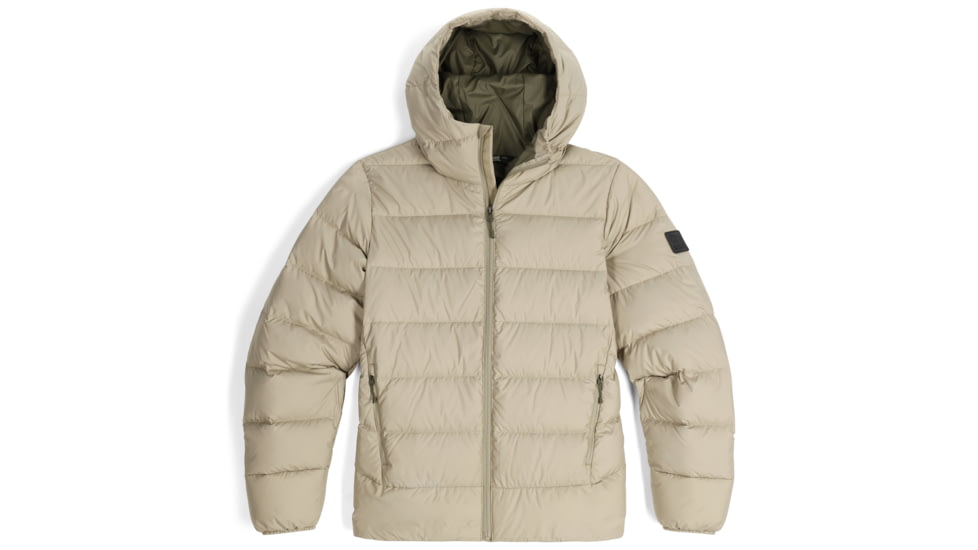 Outdoor Research Coldfront Down Hoodie - Mens, Pro Khaki, Small, 2831882291006
