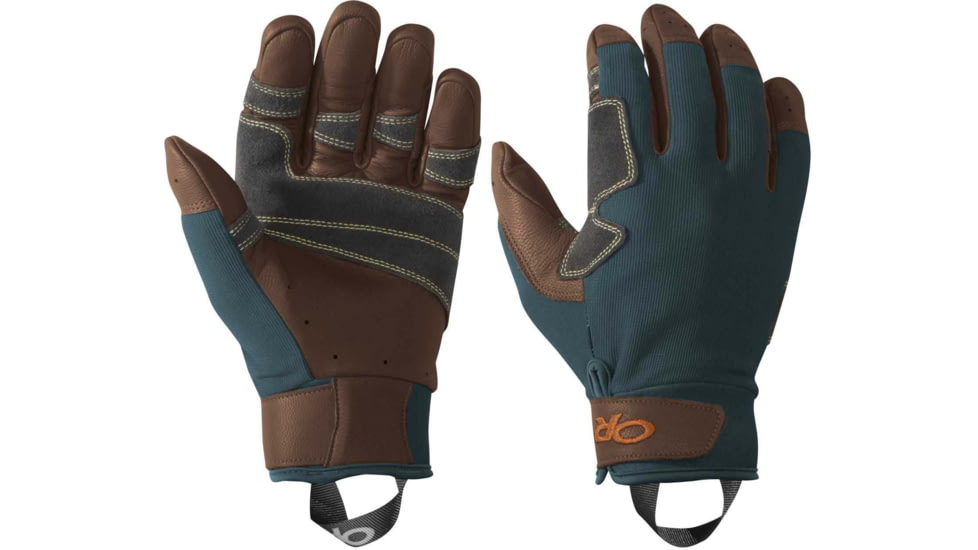 Outdoor Research Direct Route Gloves, Meditern/Sdl, Extra Large, 2643621829009