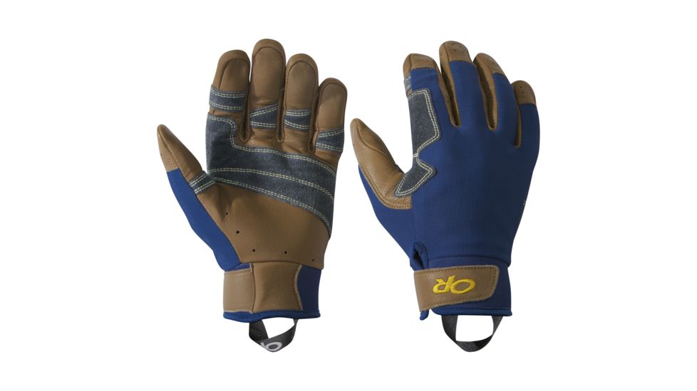Outdoor Research Direct Route Gloves, Unisex, Dusk/Coyote, L 264362-dusk/coyote-L