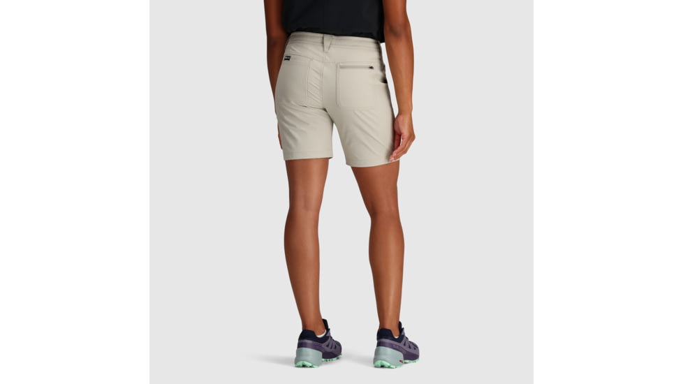 Outdoor Research Ferrosi Shorts - Womens, 7in Inseam, Dark Sand, 6, 2876732287295