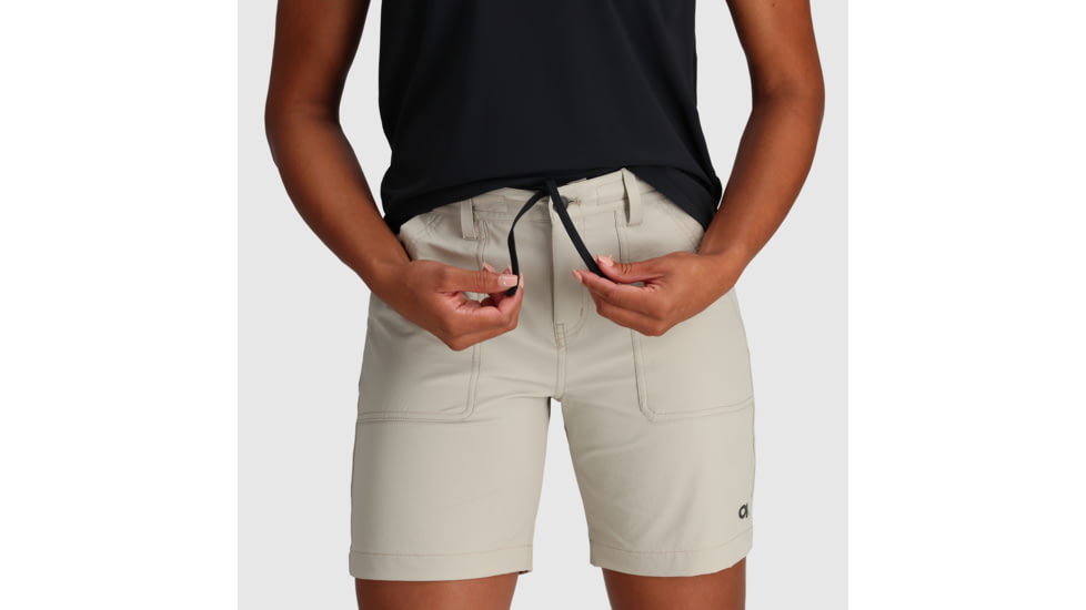 Outdoor Research Ferrosi Shorts - Womens, 7in Inseam, Dark Sand, 6, 2876732287295