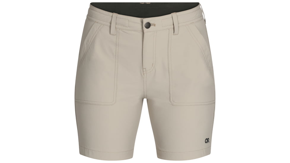 Outdoor Research Ferrosi Shorts - Womens, 7in Inseam, Dark Sand, 6, 2876732287295