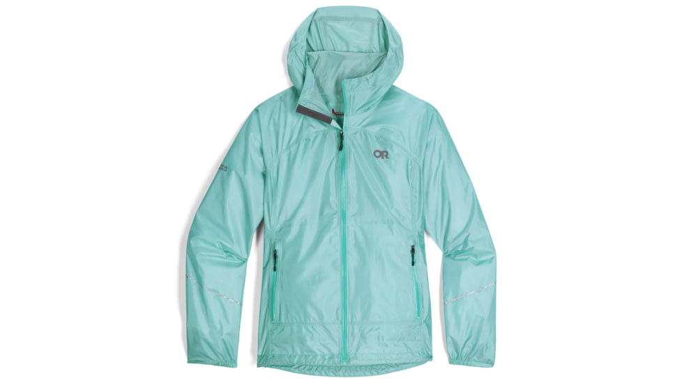 Outdoor Research Helium Rain Jacket - Womens, Maldives, Extra Small, 3224052856-XS