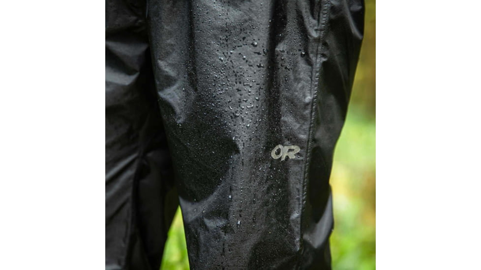 Outdoor Research Helium Rain Pants - Womens, Black, Medium, 2753890001007