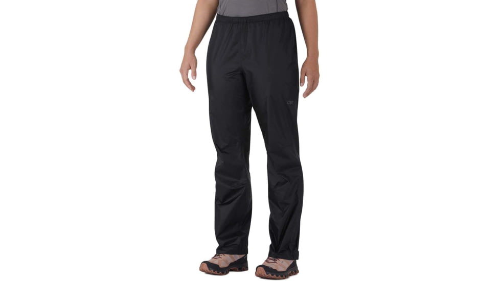 Outdoor Research Helium Rain Pants - Womens, Black, Medium, 2753890001007