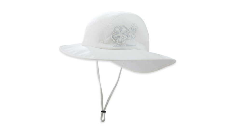 Outdoor Research Loreto Sun Hat - Women's, White, Small/Medium 244080-0002015