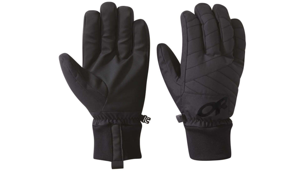 Outdoor Research Riot Gloves - Mens, Black, Small, 2715540001006