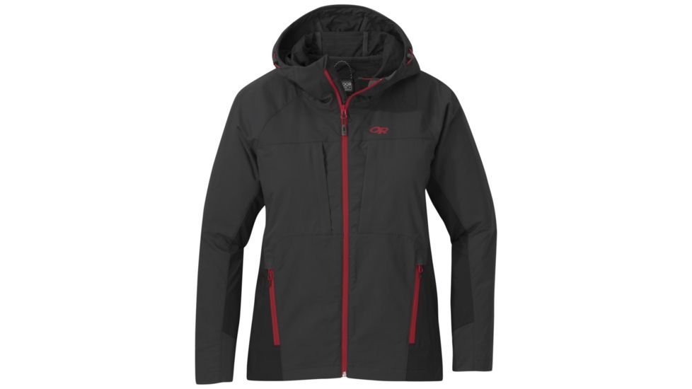 Outdoor Research San Juan Jacket - Womens, Storm/Black, Extra Large, 2681011345009