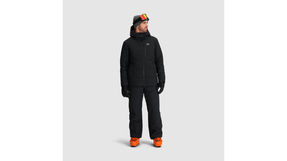 Outdoor Research Snowcrew Down Jacket - Mens, Black, Extra Large, 3004610001009
