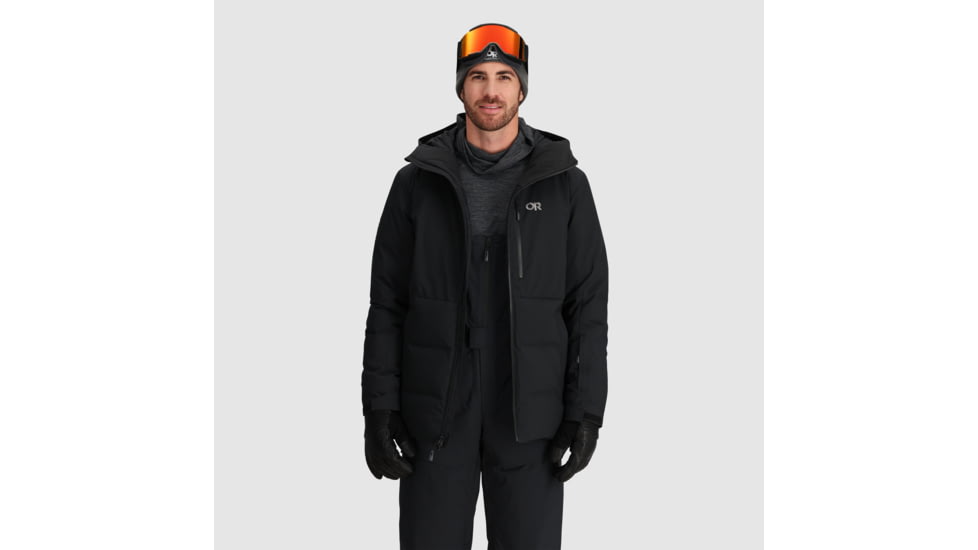 Outdoor Research Snowcrew Down Jacket - Mens, Black, Extra Large, 3004610001009