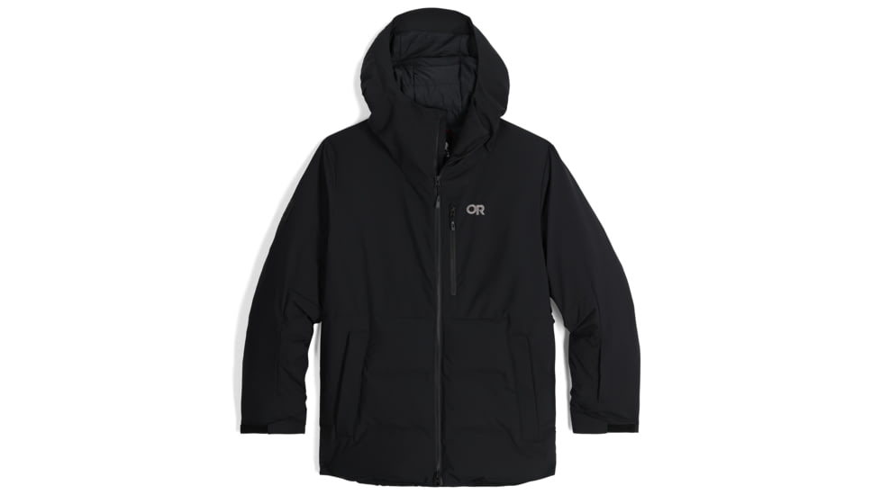 Outdoor Research Snowcrew Down Jacket - Mens, Black, Extra Large, 3004610001009