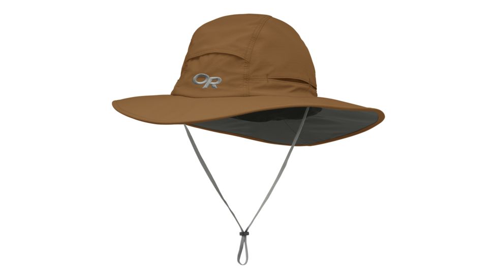 Outdoor Research Sombriolet Sun Hat, Unisex, Saddle, M 243441-saddle-M