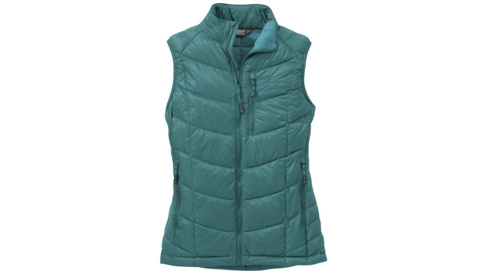 Outdoor Research Sonata Down Vest - Women's -Atlantis/Sea-Medium