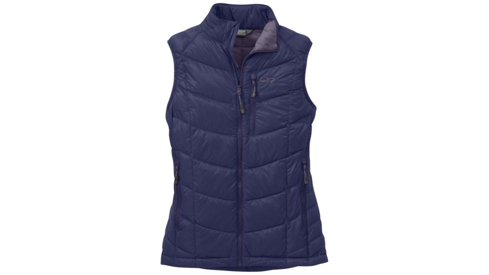 Outdoor Research Sonata Down Vest - Women's -Blue Violet/Fig-Large