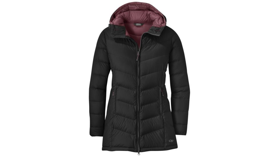 Outdoor Research Transcendent Down Parka - Womens, Black, Medium, 2681040001007