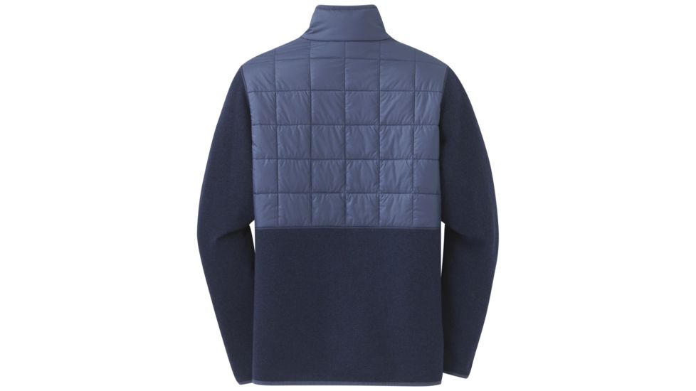 Outdoor Research Vashon Hybrid Full-Zip - Mens, Naval Blue, Small, 2681121289006