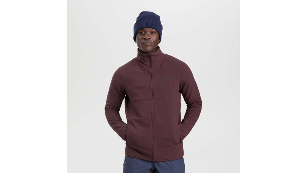 Outdoor Research Vigor Plus Fleece Jacket - Mens, Elk, Large, 2831832032008