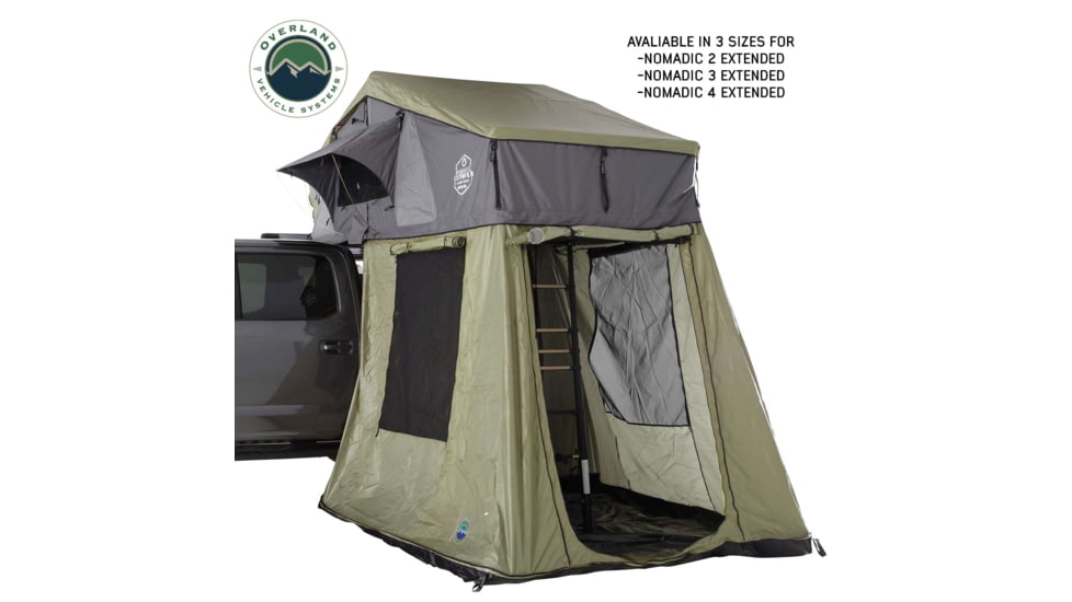 Overland Vehicle Systems N3E Nomadic 3 Extended Roof Top Tent Annex Room, 18539936