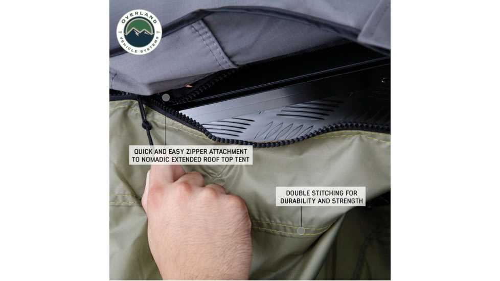 Overland Vehicle Systems N3E Nomadic 3 Extended Roof Top Tent Annex Room, 18539936