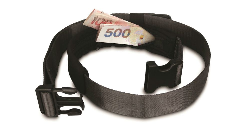 Pacsafe Cashsafe 25 Deluxe Travel Belt Wallet-Black