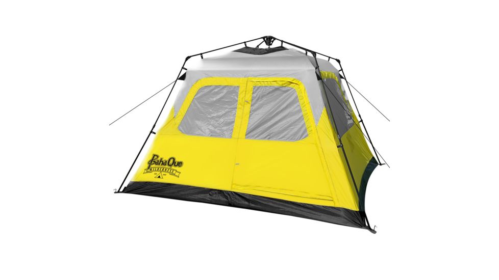 PahaQue Basecamp Quick Pitch Tent Grey/Ylw 6p PQF100