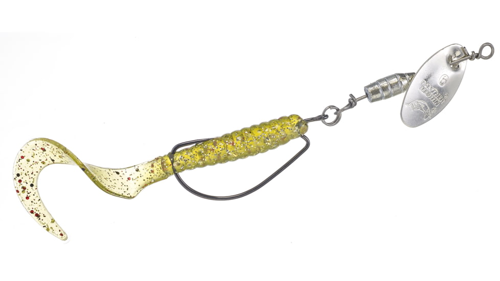 Panther Martin Lil Curly WeedRunners, SilverHoudini, Size 6WR, 5/16 oz., 2/O Hook, PMLCS-6WRHOU