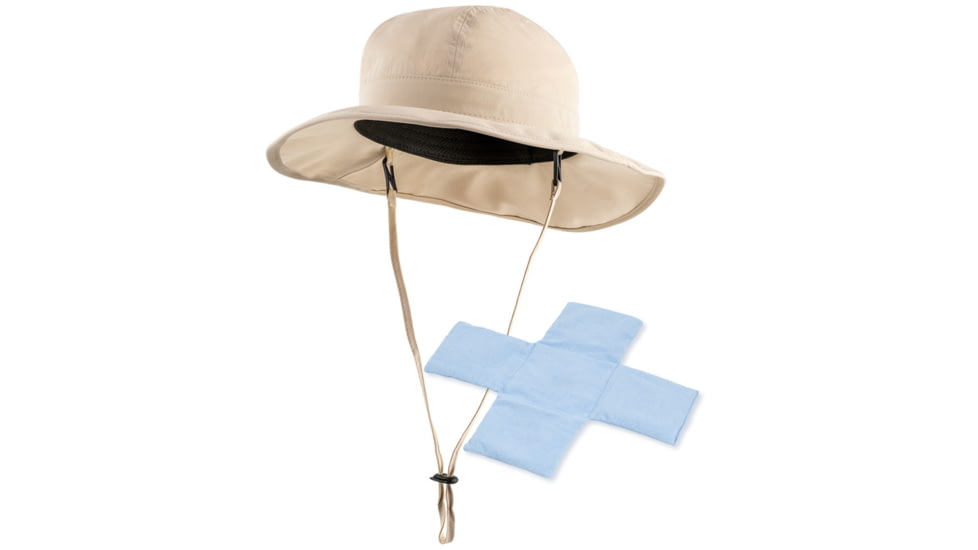 Panther Vision Store POWERCAP ICE Cooling Sun Hat - Instant Cooling Relief with Reusable Ice Packs, UPF 50 UV Sun Protection, Lightweight &amp; Breathable for Hot Weather, PCIC-1439