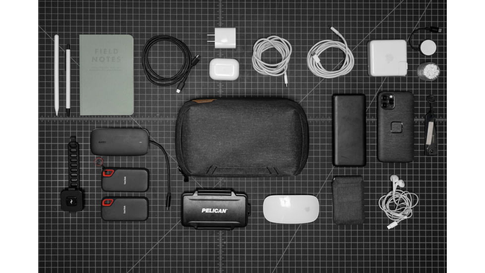 Peak Design Tech Pouch, Regular, Charcoal, BTP-CH-3