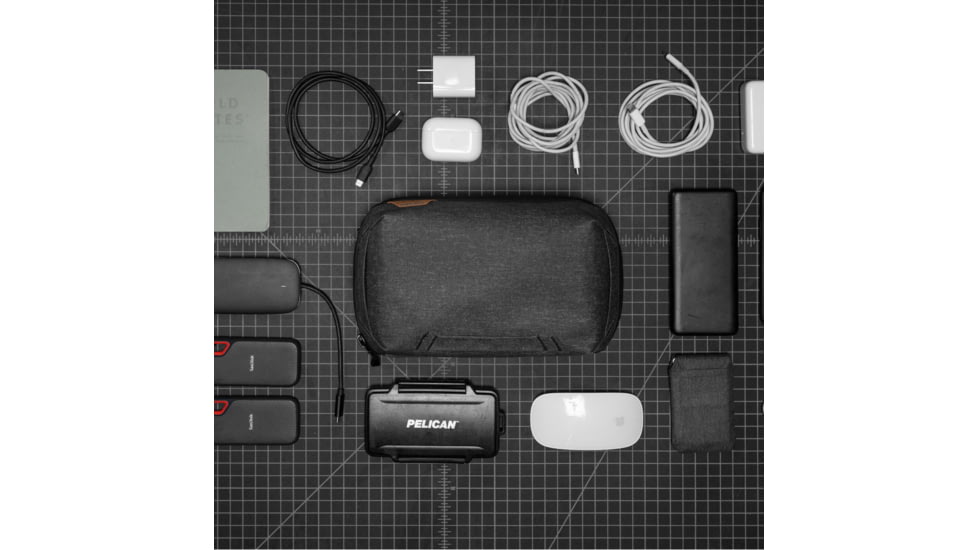 Peak Design Tech Pouch, Regular, Charcoal, BTP-CH-3