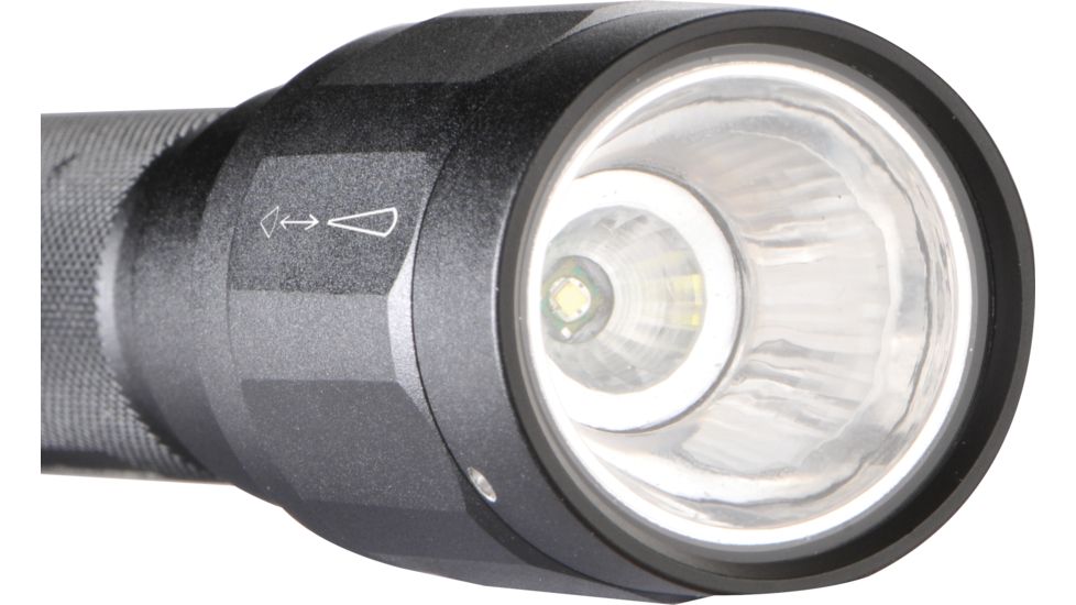 Pelican 2380 LED Flashlight, Uses 2AA w/ Adjustable Beam, 159 Lumens, Black 023800-0001-110