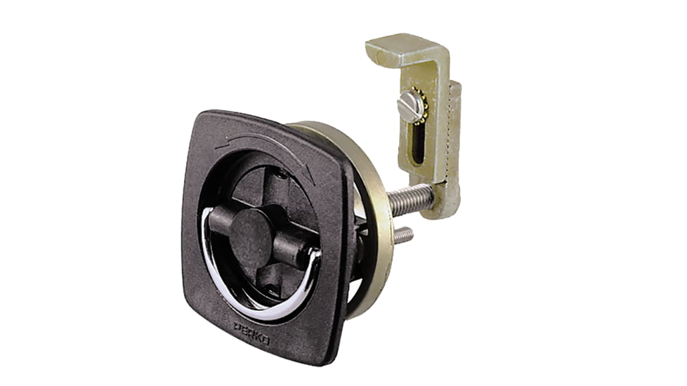 Perko Flush Latch - Non-Locking - 2.5" x 2.5" w/Offset Adjustable Cam Bar 73292
