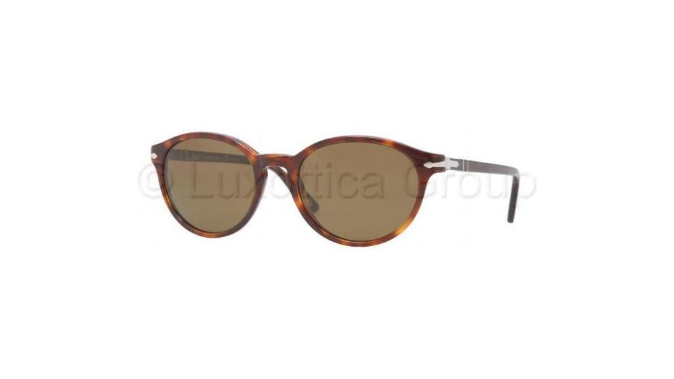 Persol PO3015S Prescription Sunglasses PO3015S-24-57-51 - Lens Diameter 51 mm, Lens Diameter 51 mm, Frame Color Havana