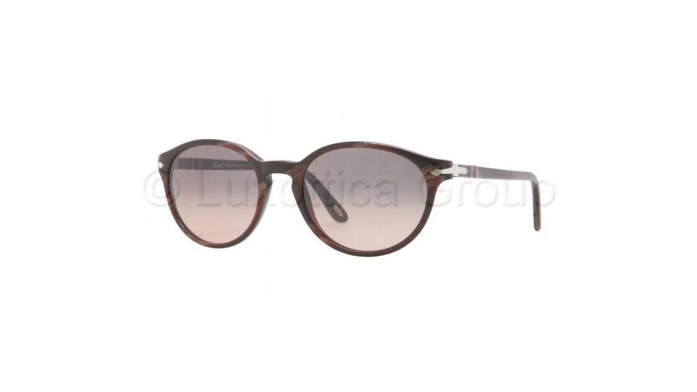 Persol PO3015S Prescription Sunglasses PO3015S-983-87-5118 - Lens Diameter 51 mm, Frame Color Red Horn