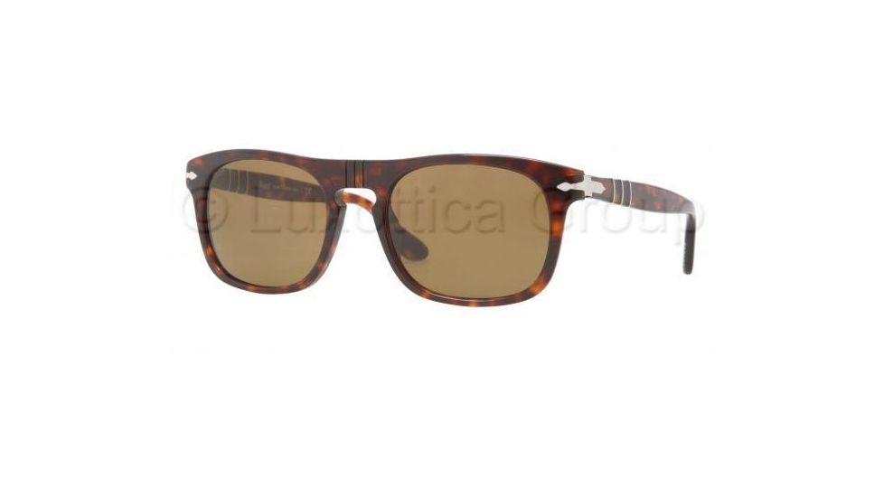 Persol PO3018S Bifocal Prescription Sunglasses PO3018S-24-33-5320 - Frame Color Havana, Lens Diameter 53 mm
