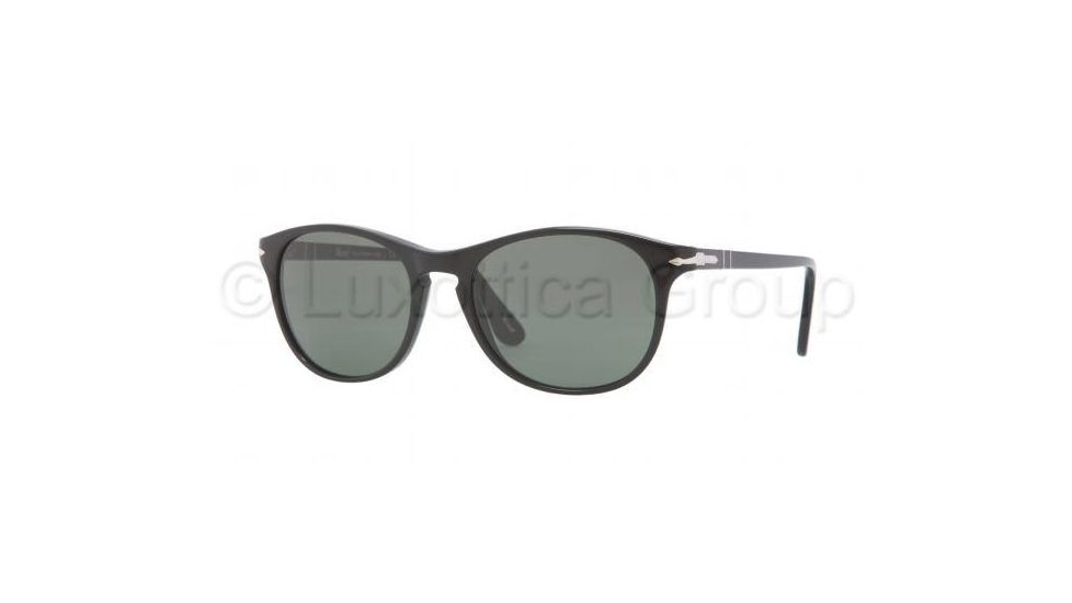 Persol PO3042S Progressive Prescription Sunglasses PO3042S-95-31-5117 - Lens Diameter 51 mm, Frame Color Black