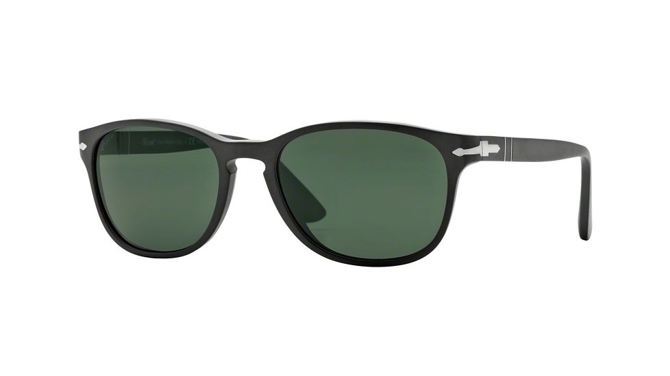 Persol PO3086S Bifocal Prescription Sunglasses PO3086S-900058-56 - Lens Diameter 56 mm, Frame Color Matte Black