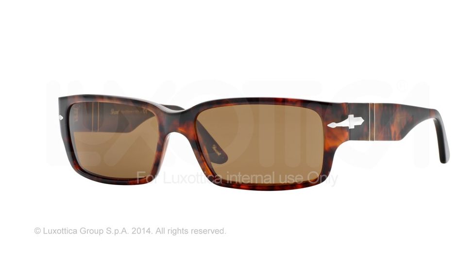Persol PO3087S Bifocal Prescription Sunglasses PO3087S-108-33-58 - Lens Diameter 58 mm, Frame Color Caffe'